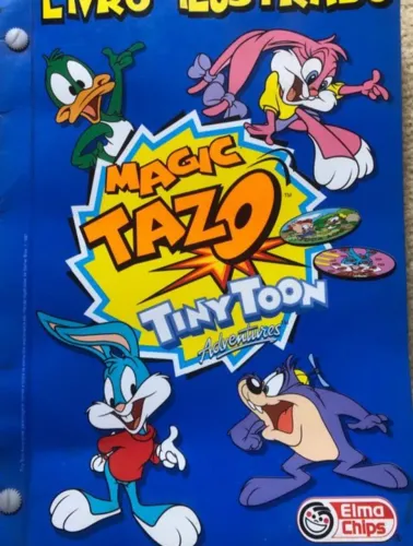 ÁLBUM DE TAZOS COMPLETO Tiny Toon 1997 