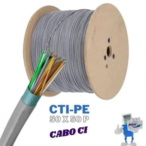 CABO TELEFONE BLINDADO CI 50 X 50 PARES / COM 36 MTS