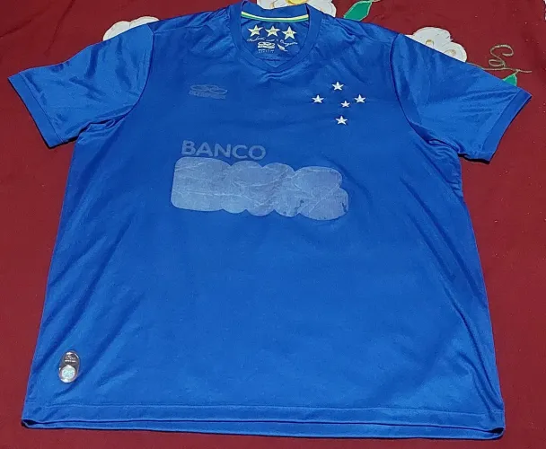 Camiseta de Futebol do Cruzeiro (G)- Banco BMG 