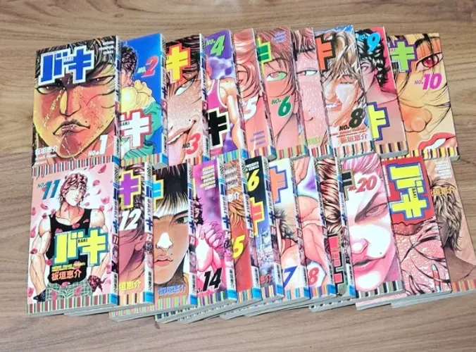 Baki - 31 Volumes - Mangá em Japonês