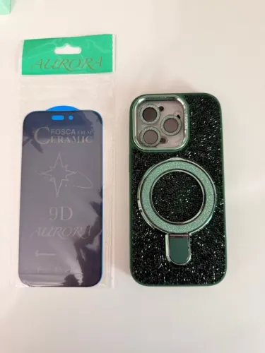 Capa + película cerâmica iPhone 16 pro 