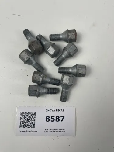  Parafuso Porca Roda Fiat Fastback Ano 2024