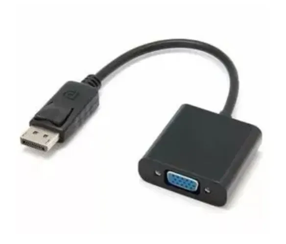 Conversor Displayport Para Vga Compatível Com Dell Hp Lenovo
