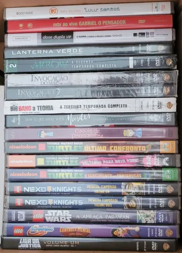 DVDS OU BLU-RAYS a maioria Lacrado a partir de R$10 cada