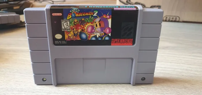 Fita super nintendo Bomberman 2 original snes 