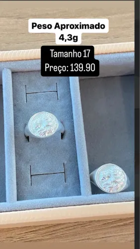 Anel Masculino Prata 925 com Detalhe em Relevo