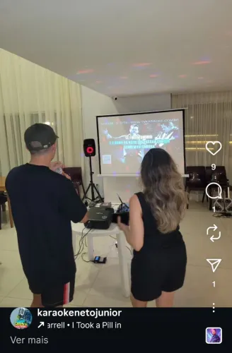 Karaokê profissional 