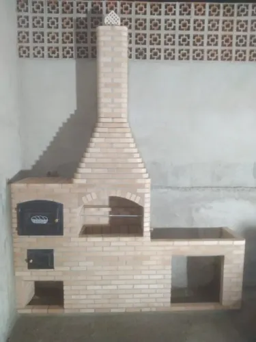 Churrasqueira de Tijolo Nova