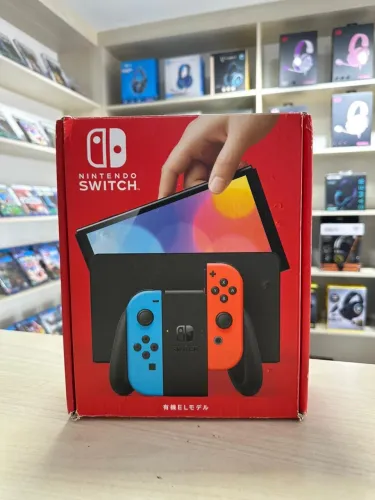 Console Nintendo Switch Oled Desbloqueado 12x Sem Juros Loja Física