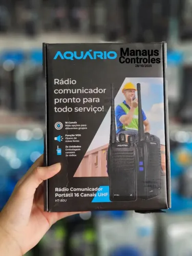 Rádio comunicador Aquário Homologado