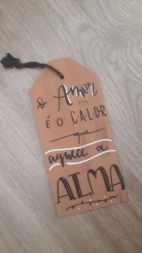 Placa Decorativa 'O Amor'