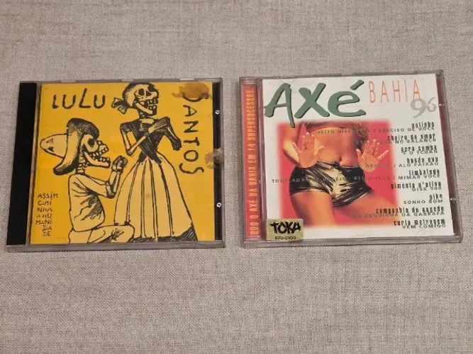 CDs Lulu Santos e Axe Bahia