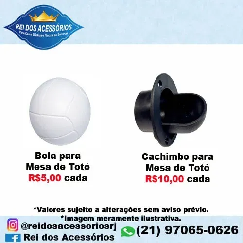 Bolinhas para Totó (pebolim)