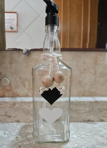 Porta sabonete líquido 1 litro