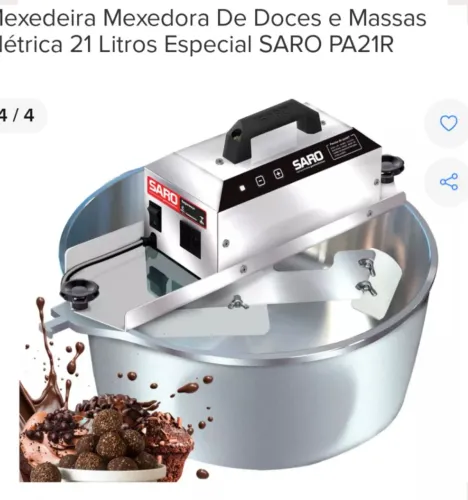 Mexedeira Elétrica para Brigadeiro Doces e Massas SARO PA21R