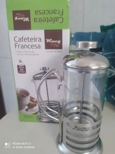 Cafeteira Francesa Wincy Casa 350ml