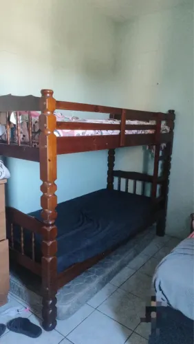 Cama Beliche de Madeira 