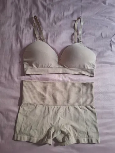 Conjunto sutiã e calcinha boxe Trifill