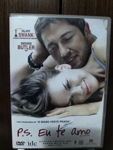 DVD P.S. Eu Te Amo - Hilary Swank e Gerard Butler
