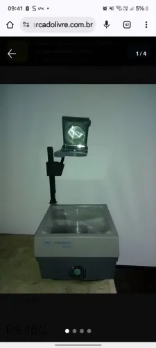 Retroprojetor Visiograf, 