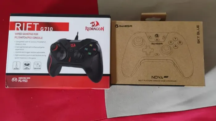 Controle X Box com fio / sem fio novos
