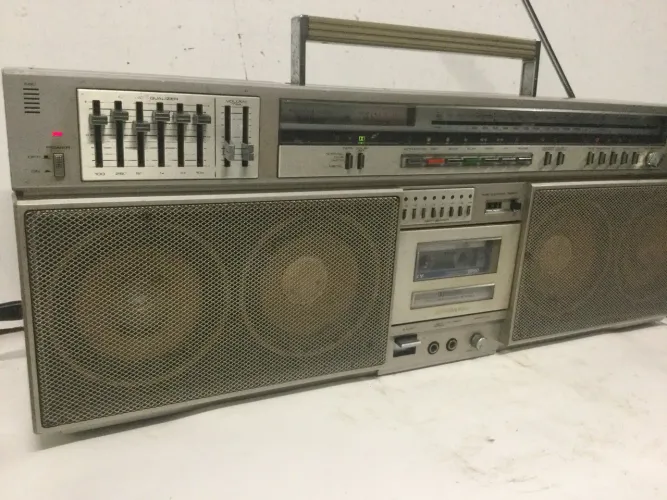 Rádio bombox antigo pioneer