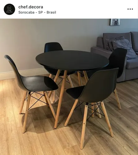 Mesa e cadeiras eames Eiffel - Produto novos 