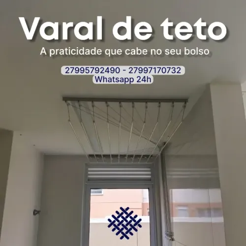 Varal de teto