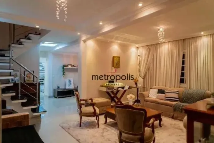 Sobrado à venda, 204 m² por R$ 1.150.000,01 - Vila Guiomar - Santo André/SP