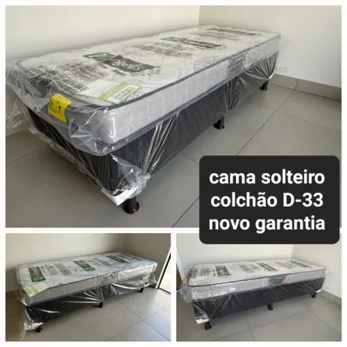 Cama solteiro nova na promoção de fábrica garantia entrego 