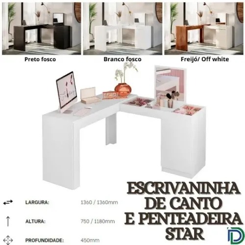 penteadeira star - promoçao