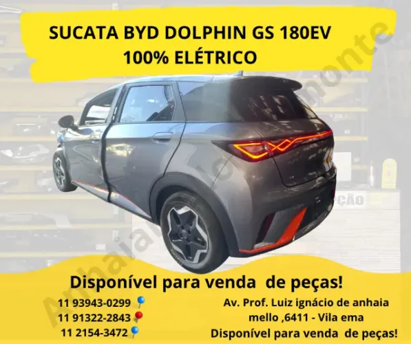 SUCATA BYD DOLPHIN GS 180EV 100% ELÉTRICO