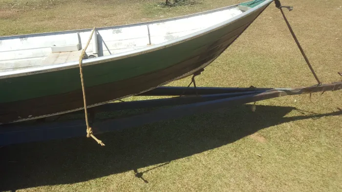 Barco de alumínio completo 