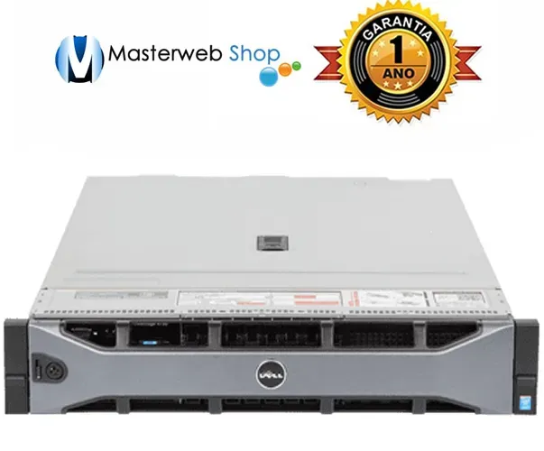 Servidor Dell R730 - 2x 12 Cores de Processamento - 128GB DDR4 - 3.6TB de HD SAS