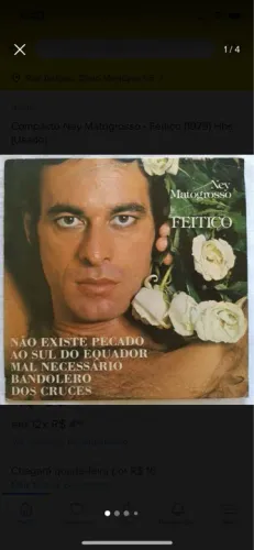 Compacto Ney Matogrosso - Feltico (1979) Hbs (Usado)