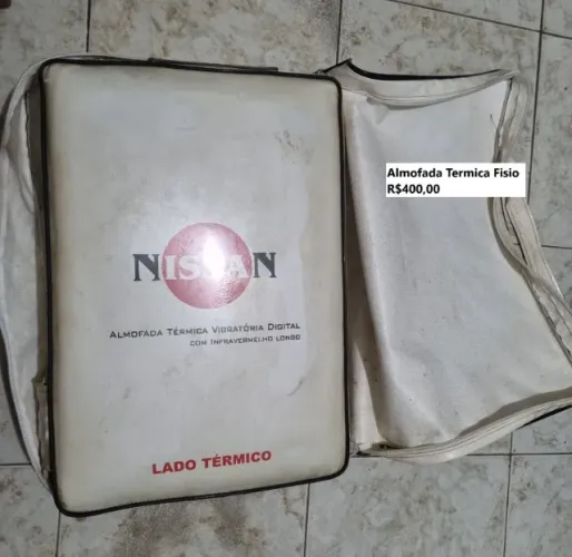 Almofada Térmica Vibratória com IR para Fisioterapia