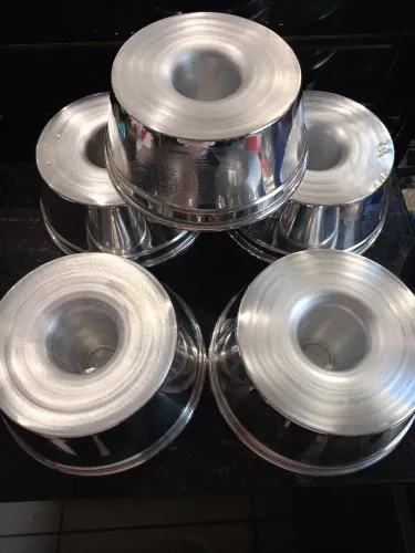 Kit 5 formas de bolo/pudim 18cm