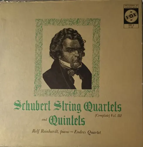 Discos Vinil Musica Classica Schubert String Quartels and Quintels vol III