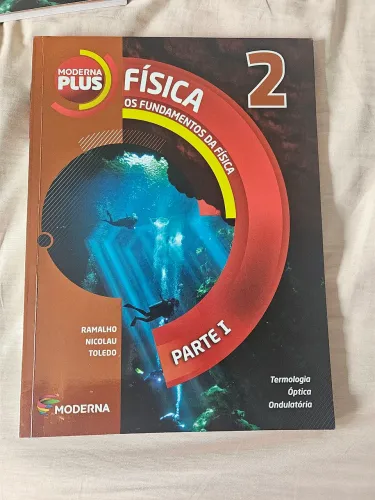 Livro Moderna Plus física - Vol 2
