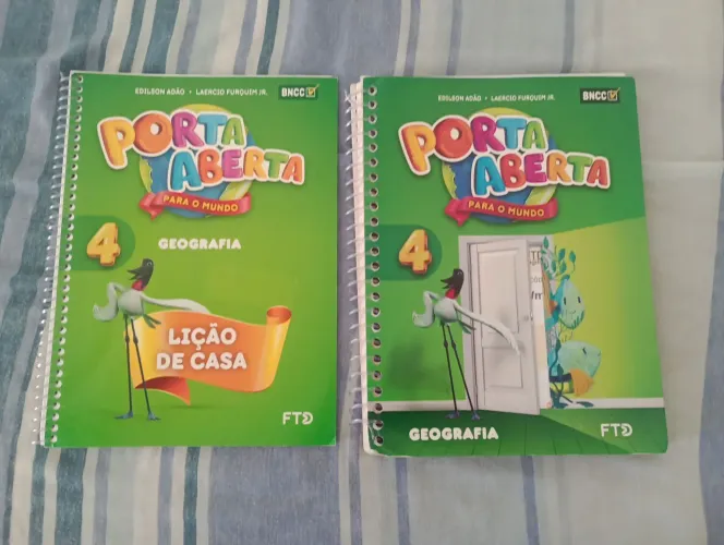 Livro de geografia coleção portas abertas 4 ano