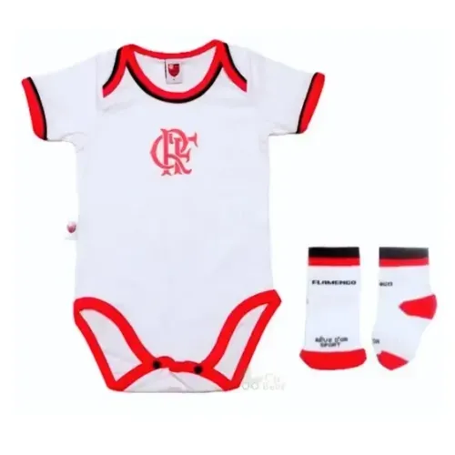 Kit body e meia do Flamengo tamanho M