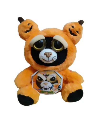 Pelúcia Feisty Pets Halloween Abóbora Decoração Dia das Bruxas