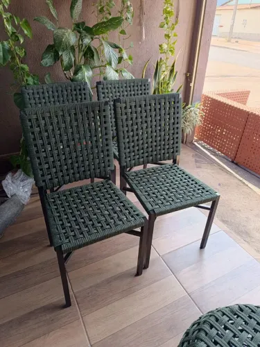 cadeiras modernas em corda nautica Apartir de 500 a unidade !