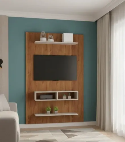 Painel Byte Mel/Off White (Entrega grátis)