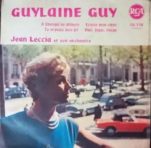Disco da Guylaine Guy - Importado França - AREA - Anos 60 - Raridade