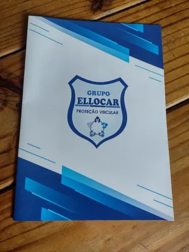 PASTA COM BOLSA PERSONALIZADA PARA DOCUMENTOS