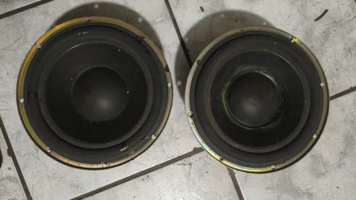 Aiwa t99 par de sub Woofer 8 polegadas monstro 