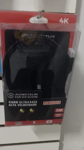 Cabo Hdmi 5m Metros 4k 3d Full Hd Ultra Blindado Tv Pc