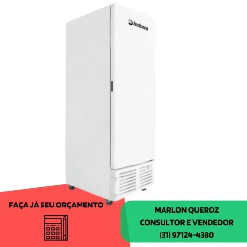 Freezer Congelador Imbera Vertical Novo 220v
