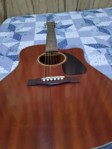 Violão Fender cd60ce usado + hardcase Fender